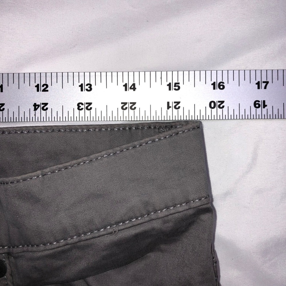 Levis 511 Slim Gray Chino Pants Mens 29x29 Charcoal Five Pocket Casual Trousers - Picture 10 of 13
